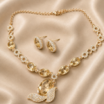 Citrine Winged Necklace - Image 3