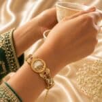 Vintage Moonstone Charm Bracelet