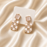 Checker Earrings - Image 2