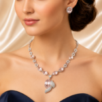Rosé Winged Necklace