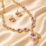 Rosé Winged Necklace - Image 2