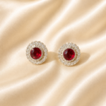 Ruby Pearl Choker Necklace - Image 2