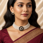 Black Pearl Choker Necklace