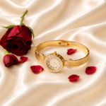 Gold Bangle Watch - Image 2