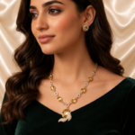 Citrine Winged Necklace