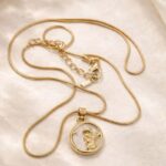 Luna Charm Gold Necklace