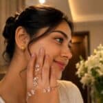 Crystal Vine Open Ring