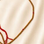 Sacred Sandalwood Kanthi Mala Rakhi - Image 5