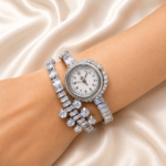 Celestia Crystal Bracelet Watch