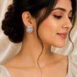Crystal Cascade Statement Stud Earrings