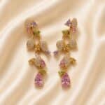 Blush Blossom Cascade Earrings