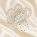 Crystal Blossom Hair Comb