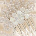 Crystal Blossom Hair Comb - Image 2