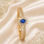 Royal Sapphire Bloom Bracelet - Image 3