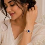 Royal Sapphire Bloom Bracelet