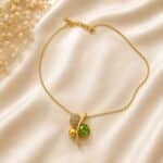 Emerald Harmony Pendant Set - Image 3