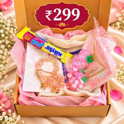 Pink Princess Premium Kanjak Hamper – ₹299 🎀