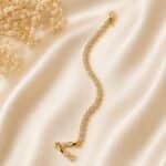 Golden Crystal Bloom Bracelet - Image 2